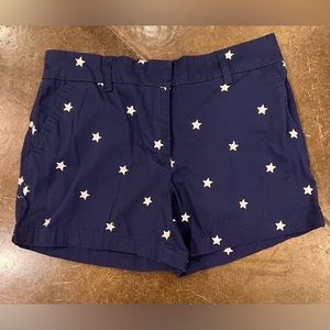 British Khaki Navy and White Star Shorts *Brookes Brothers for looks